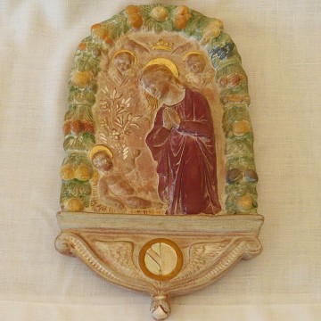 Madonna with child – terracotta field
