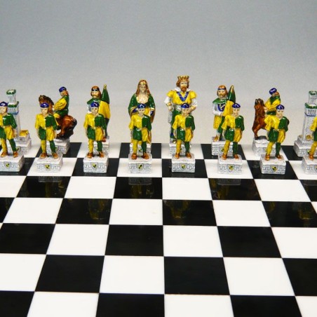 Palio of Siena chess "Bruco - Caterpillar"
